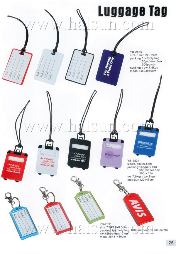 Customized Luggage Tag