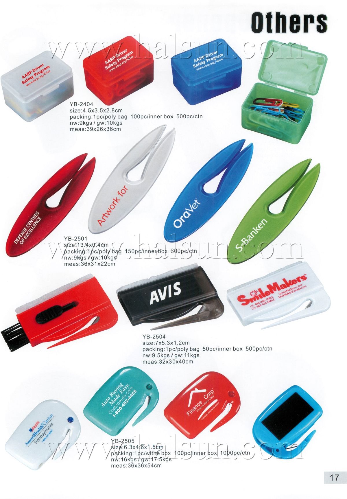 promotional letter openers