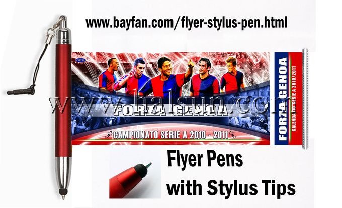 flyer stylus pen with jack plug